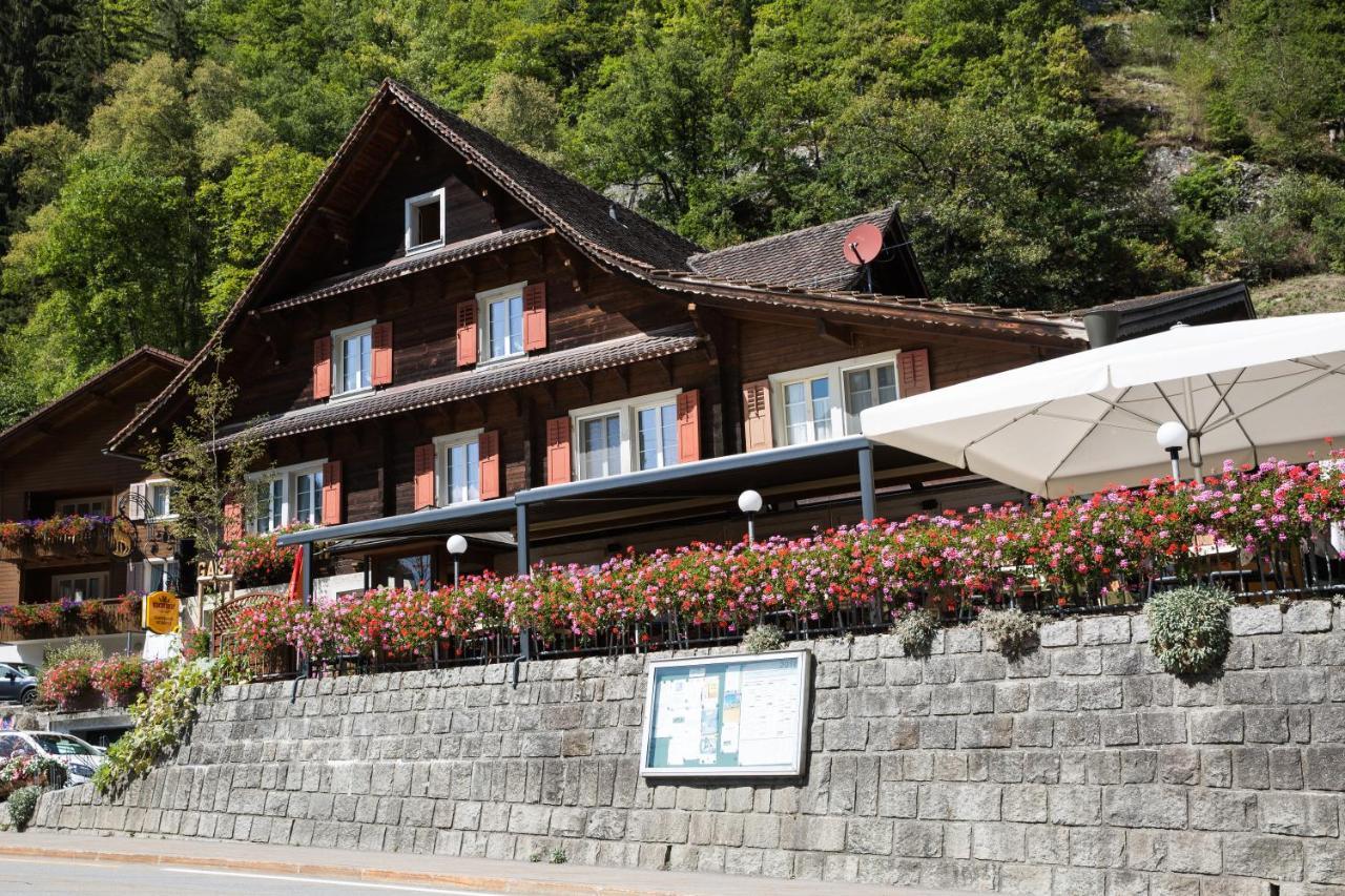 Gaestehaus Schaefli Intschi Buitenkant foto